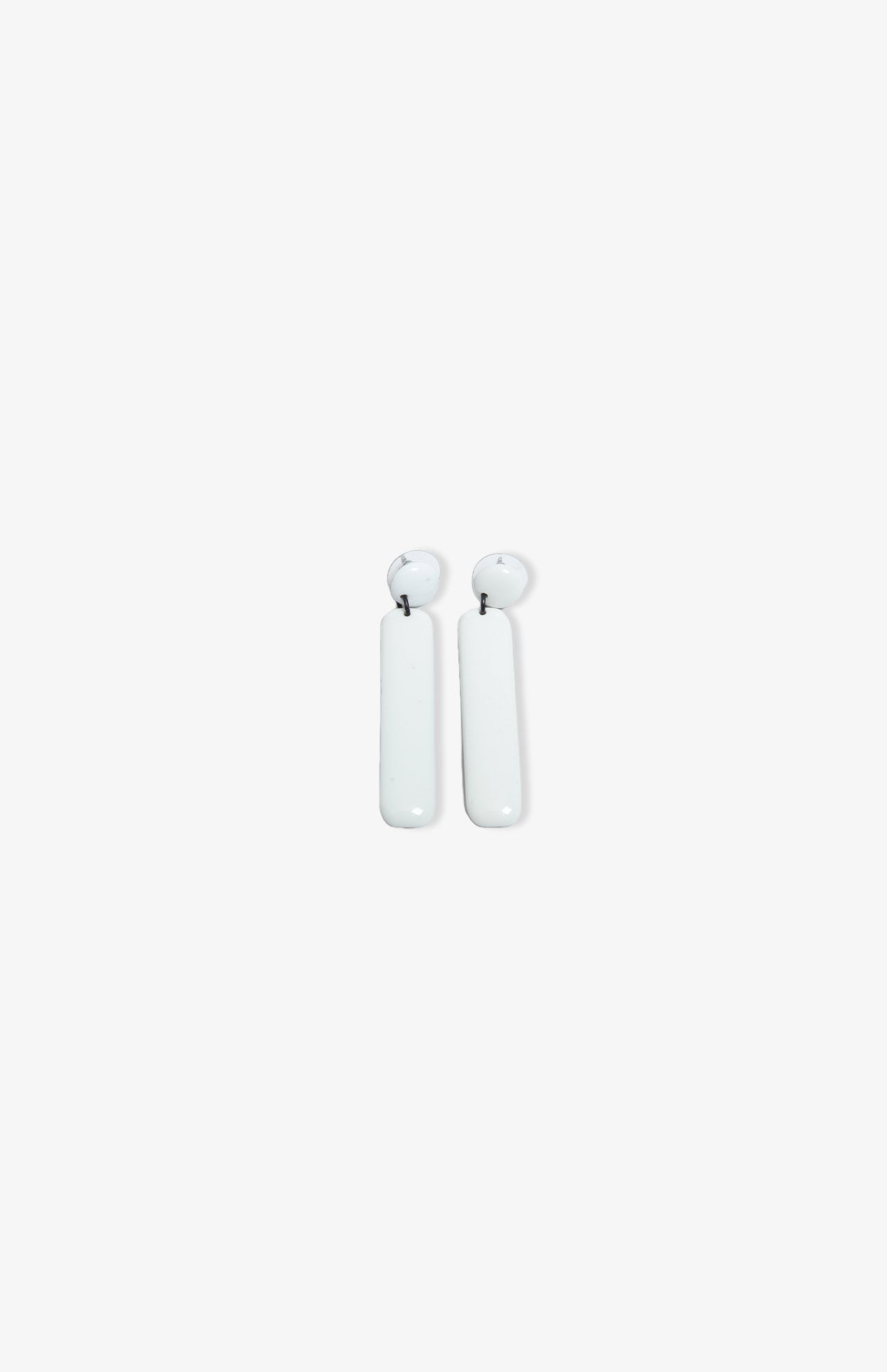 Boucles d’oreilles Barrettes - Blanc