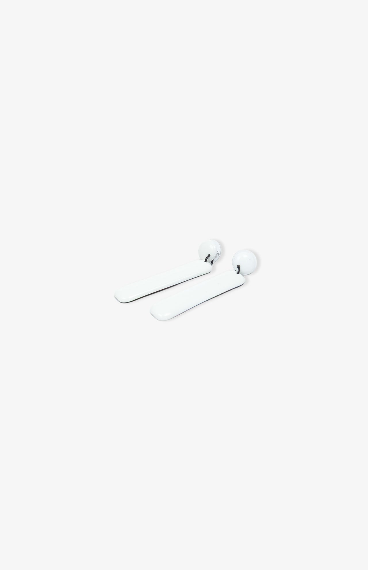 Boucles d’oreilles Barrettes - Blanc