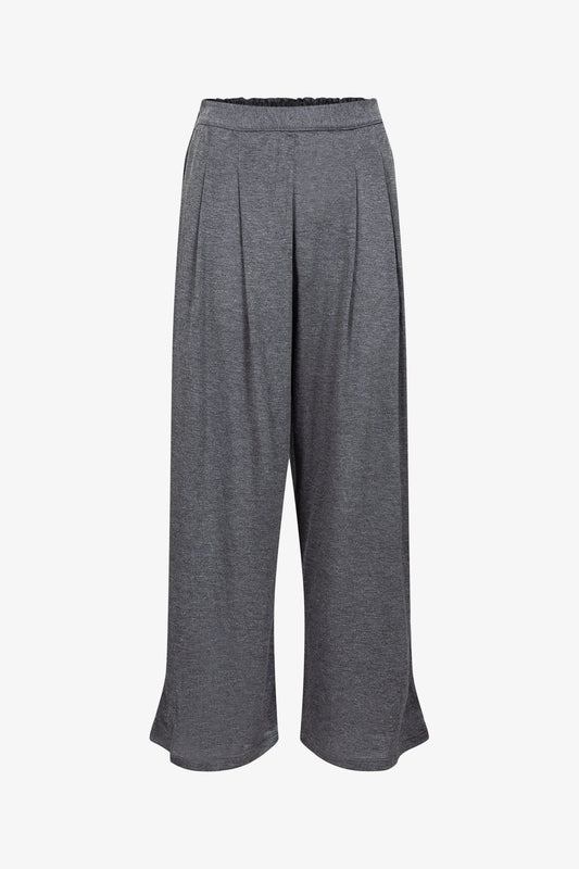 Pantalon Paysan Jersey Chiné Gris