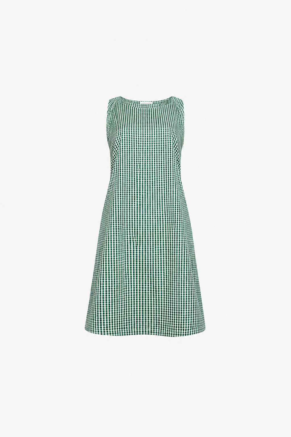 Robe Trois Trous Vichy Vert