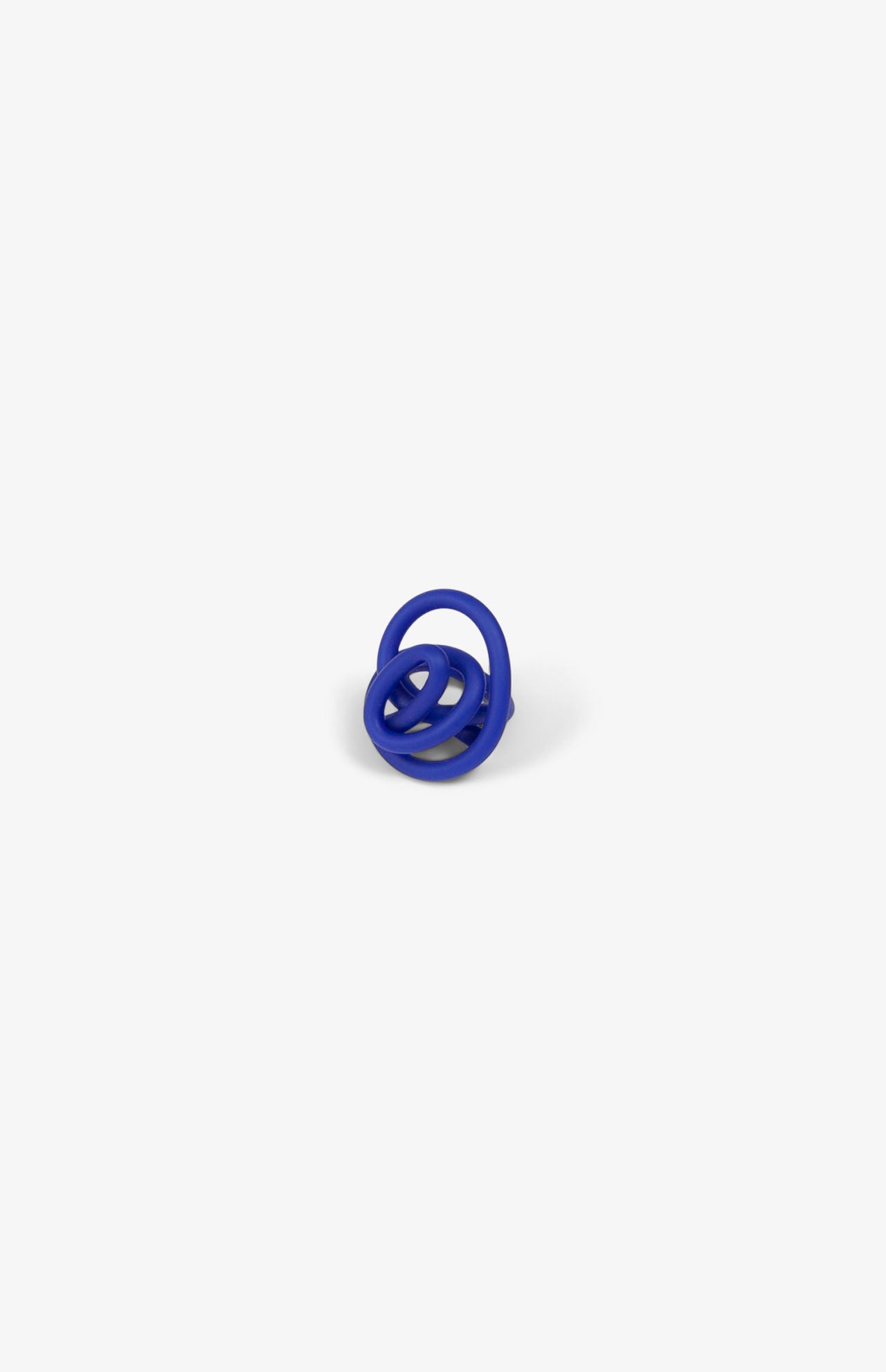 Bague Zig Mat - Bleu