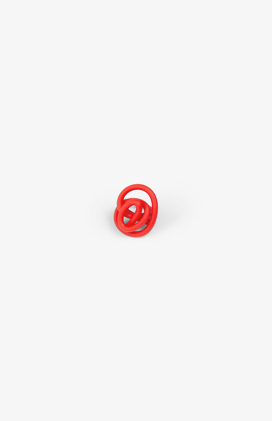 Bague Zig Mat - Rouge