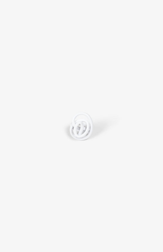 Bague Zig Shiny - Blanc