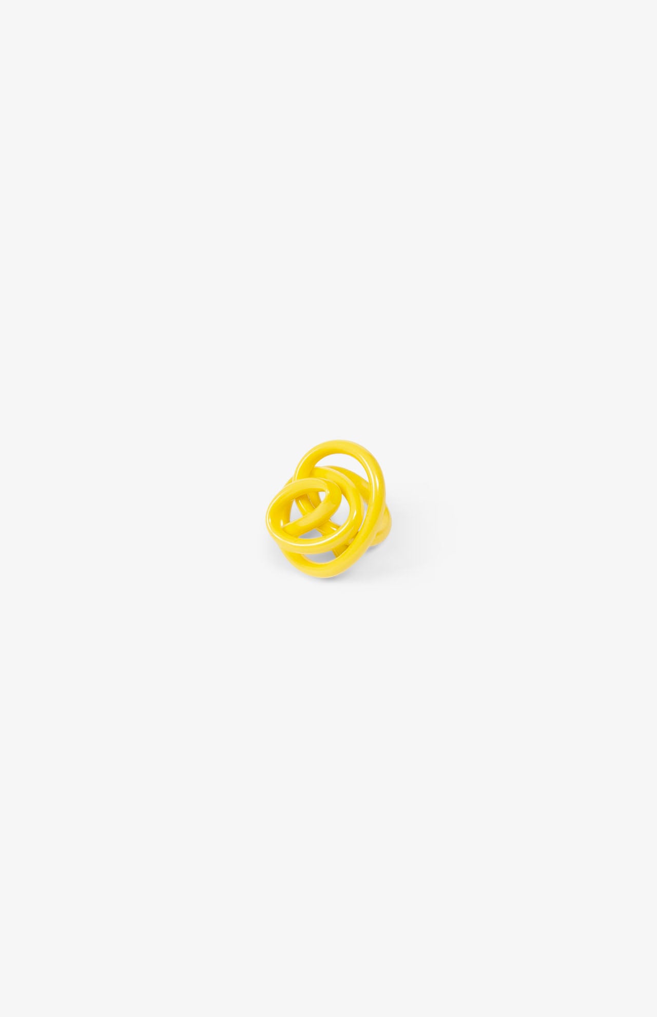 Bague Zig Shiny - Jaune