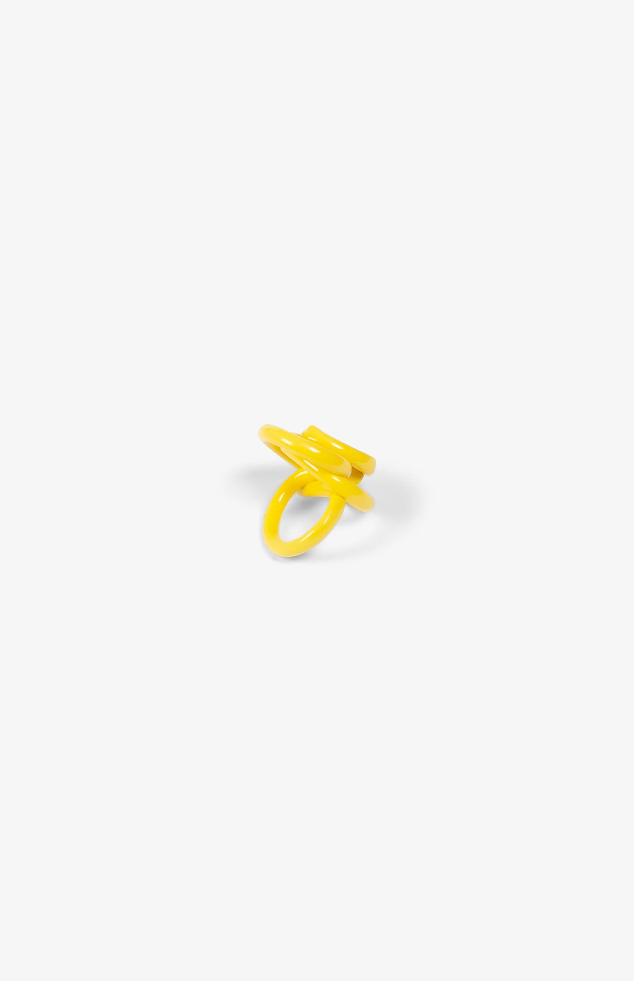 Bague Zig Shiny - Jaune