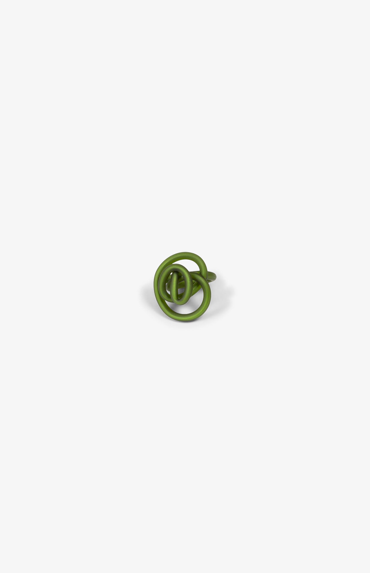 Bague Zig Mat - Kaki