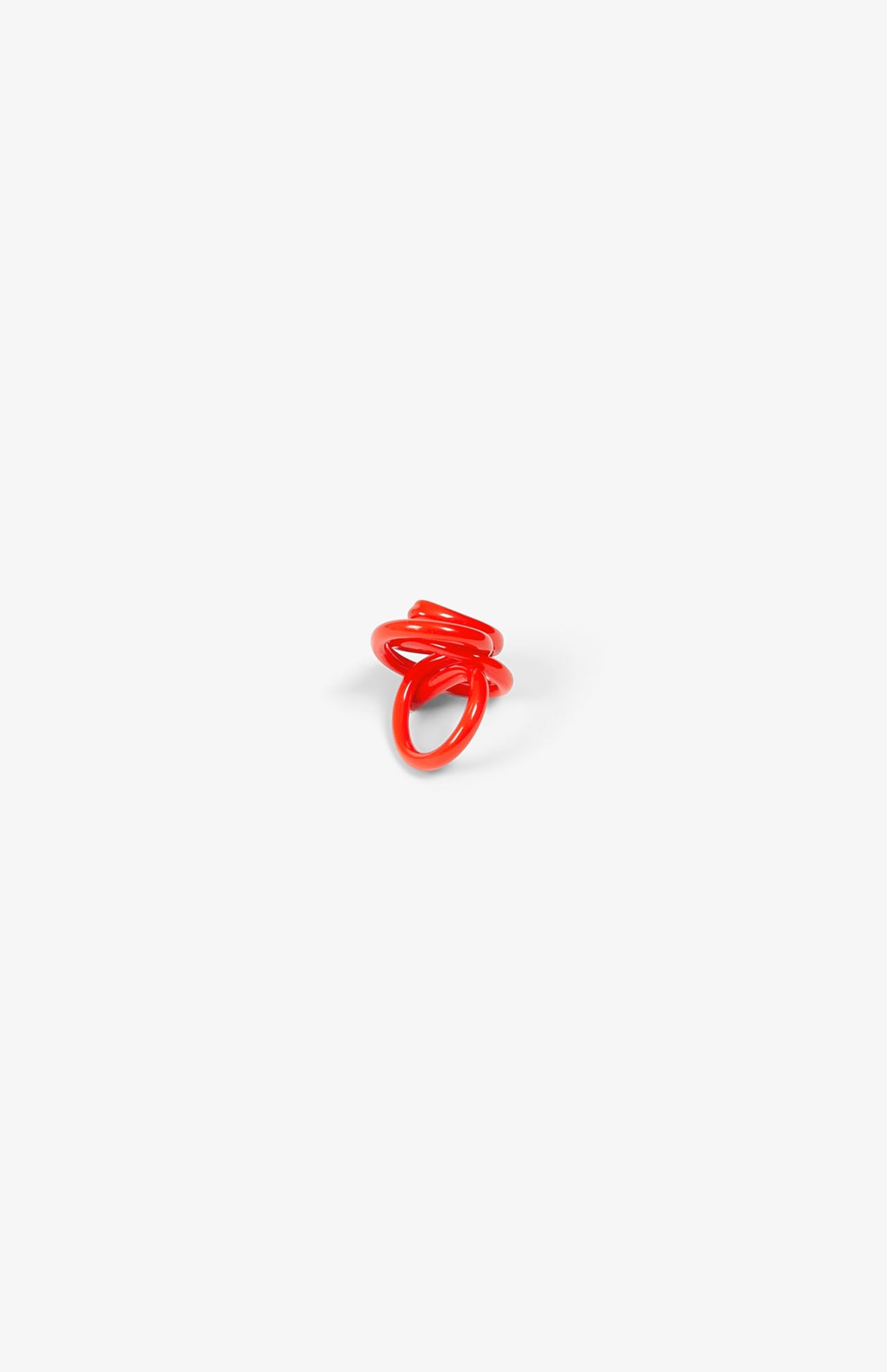Bague Zig Shiny - Rouge