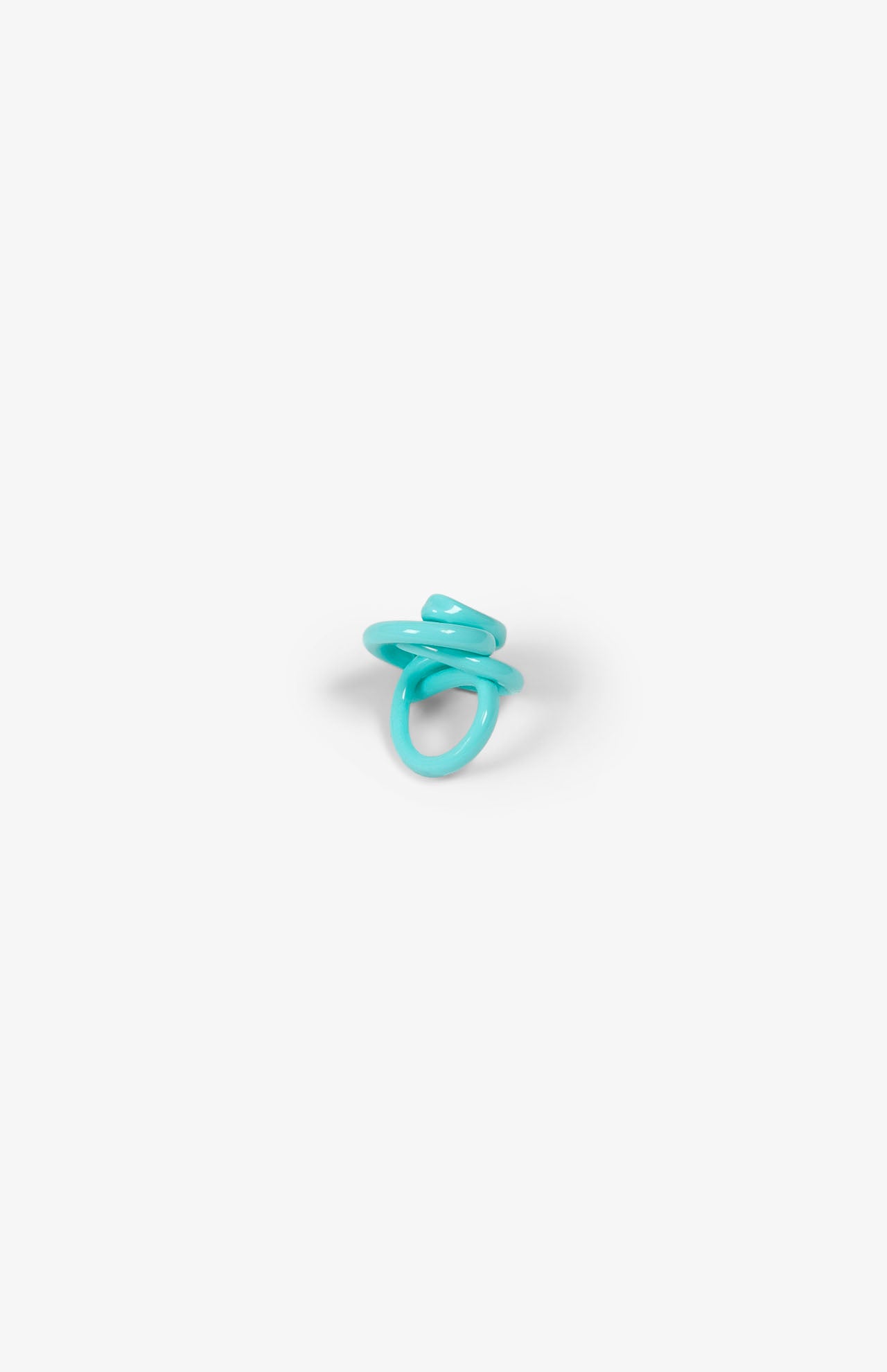 Zig Shiny Ring - Pastel Green