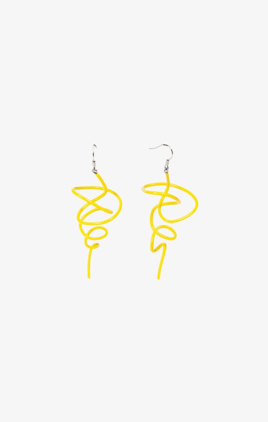 Boucles d'oreilles Little Zig - Shiny Jaune