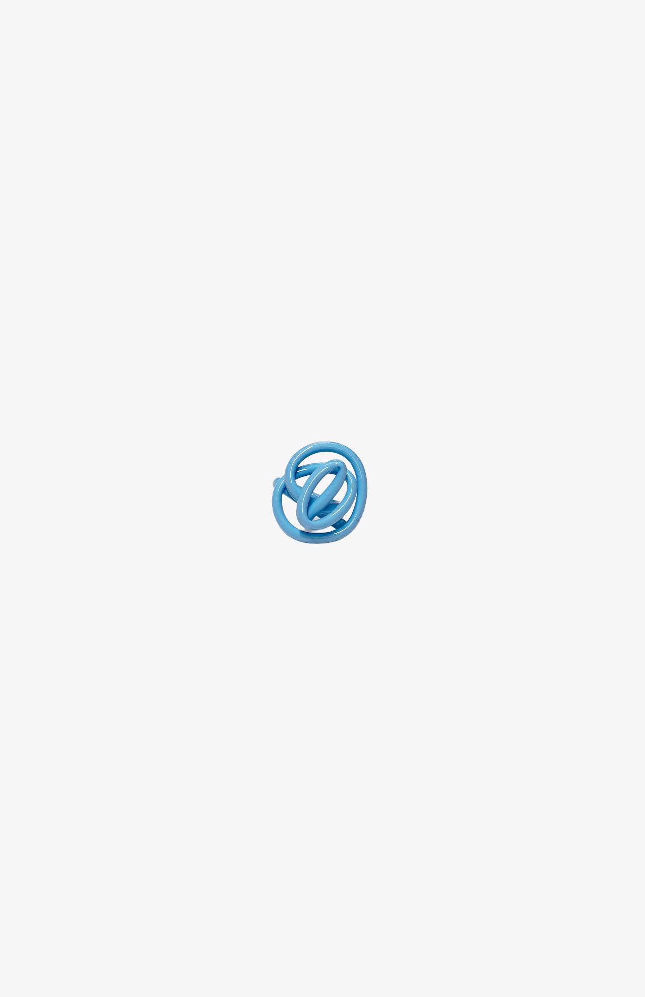 Bague Zig Shinny - Bleu ciel