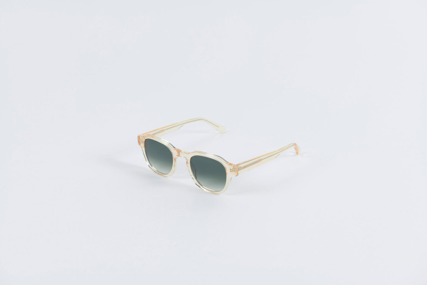 Geo Champagne cristal / Green Gradient Lens — Waiting For The Sun (2)