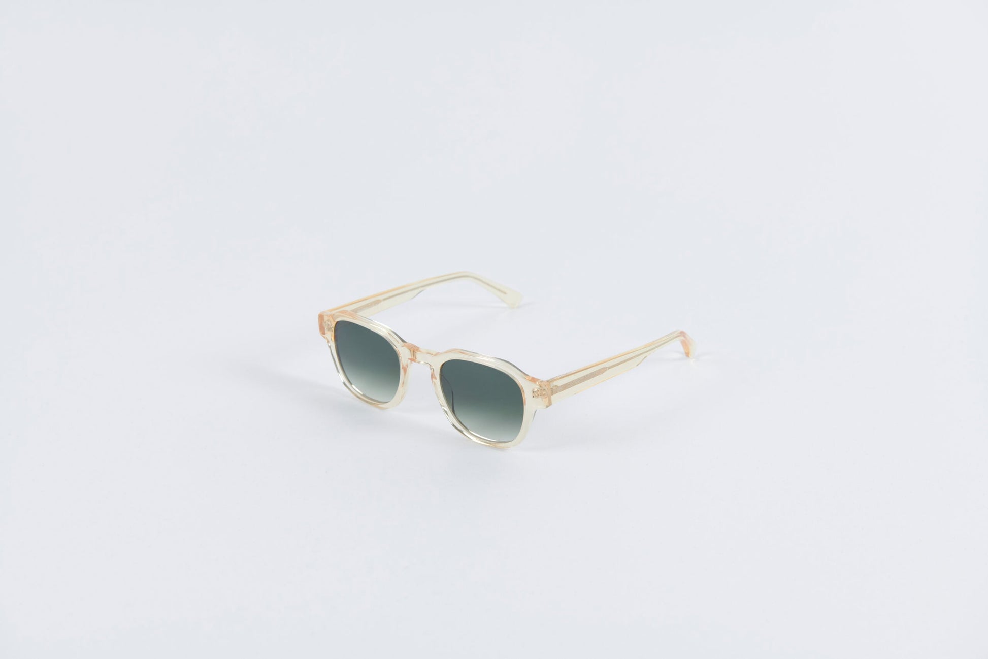 Geo Champagne cristal / Green Gradient Lens — Waiting For The Sun (2)