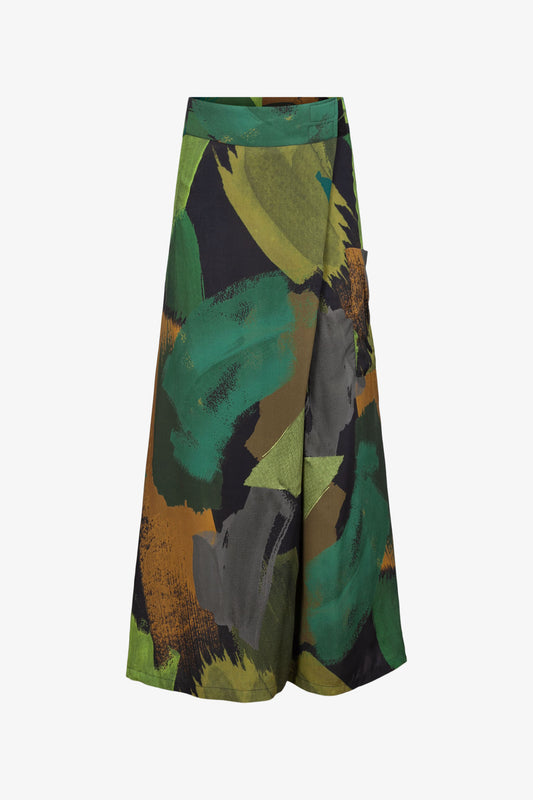 Pantalon Bali Peinture Verte