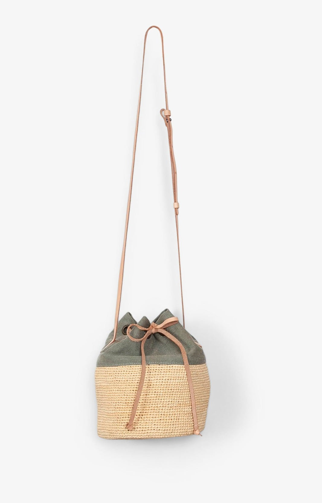 Héméra Bucket Bag Khaki Fabric