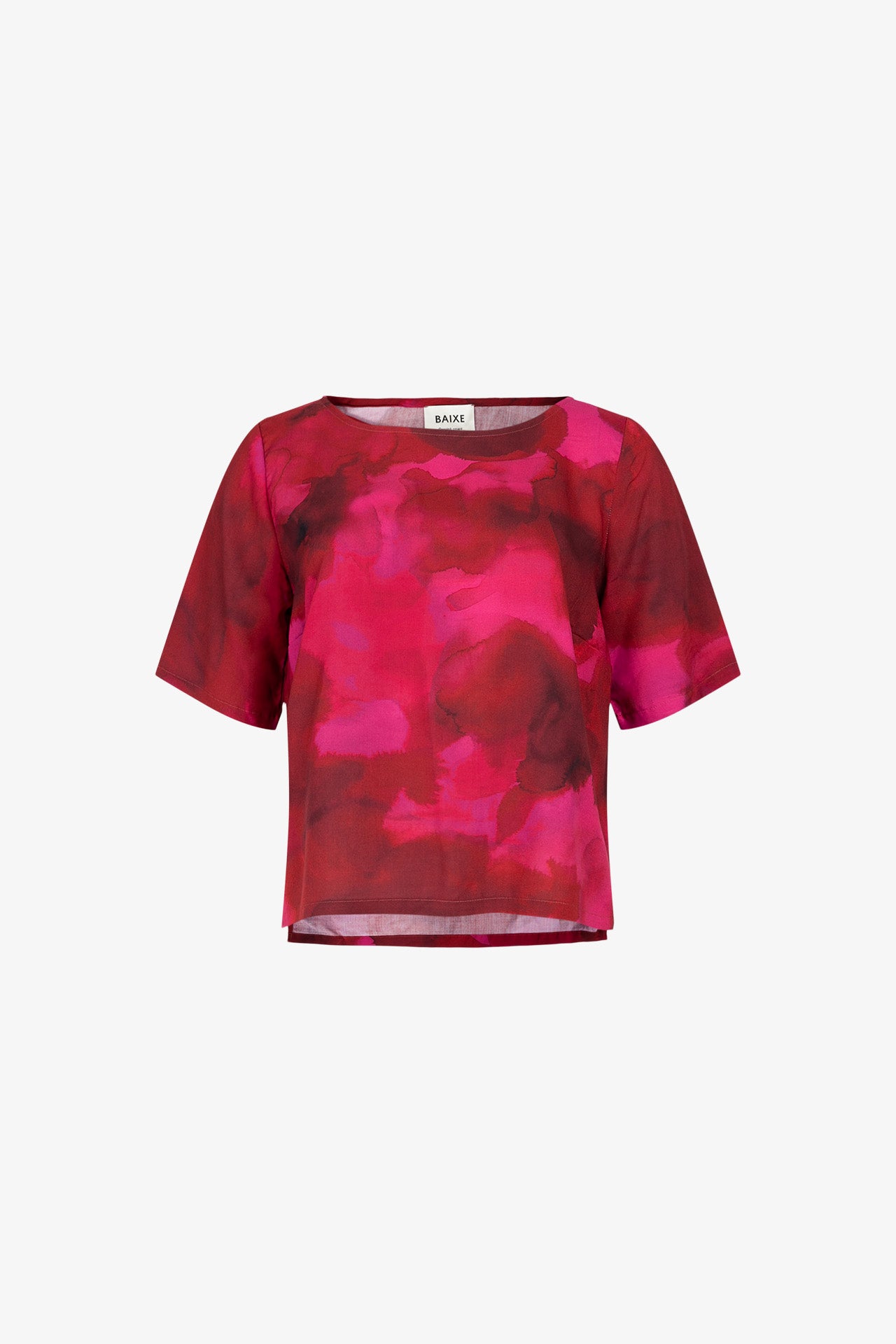 Blurred Camo Ocoude Top Pink