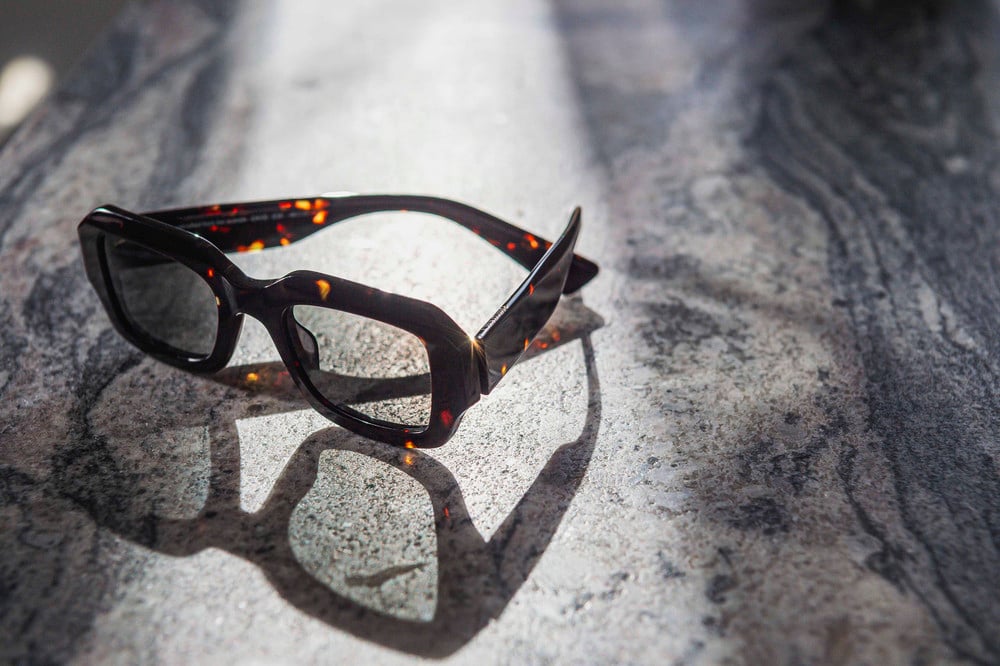 Dave Ecaille Noir / Vert Verres — Waiting For The Sun (1)