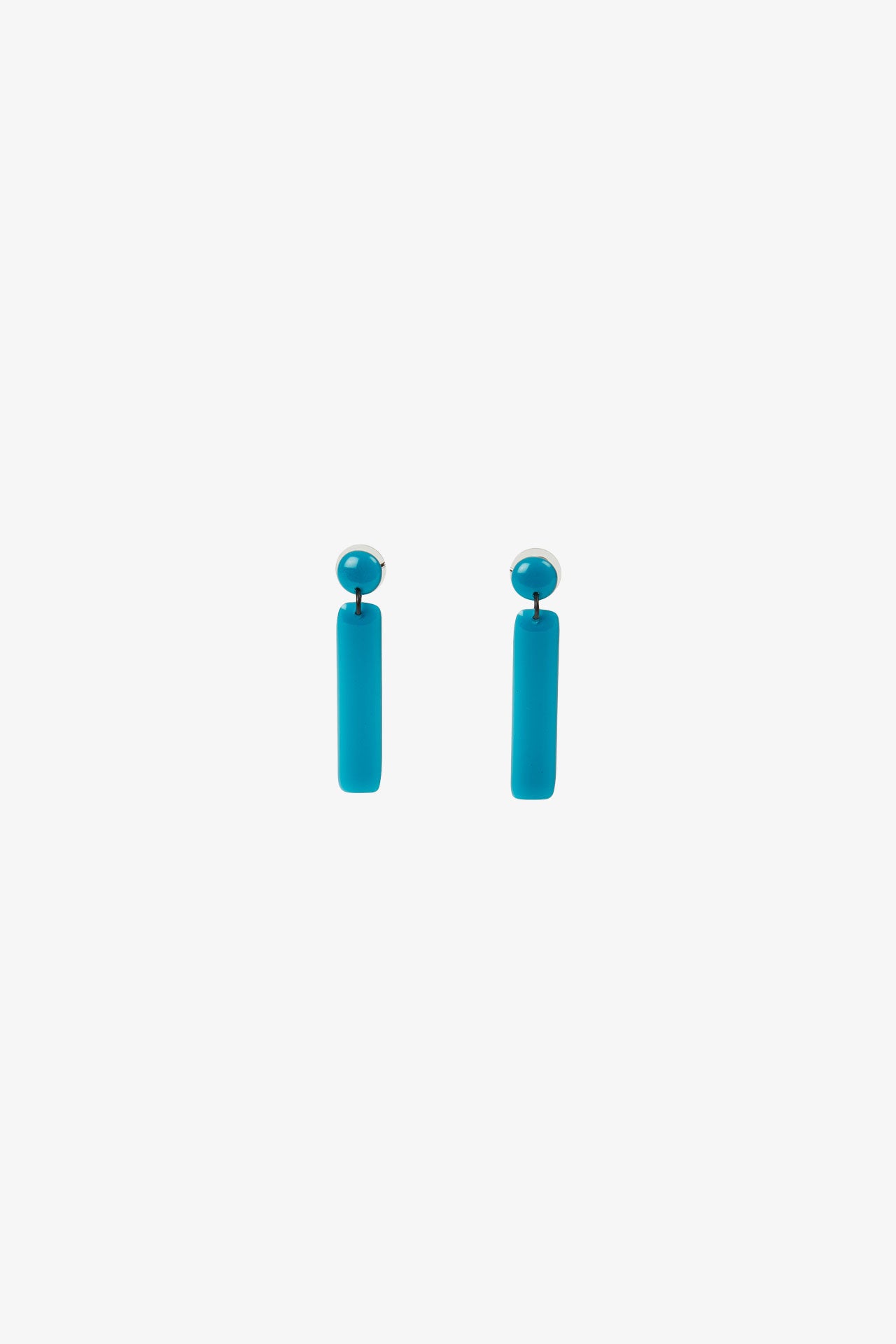 Boucles d’oreilles Barrettes - Turquoise