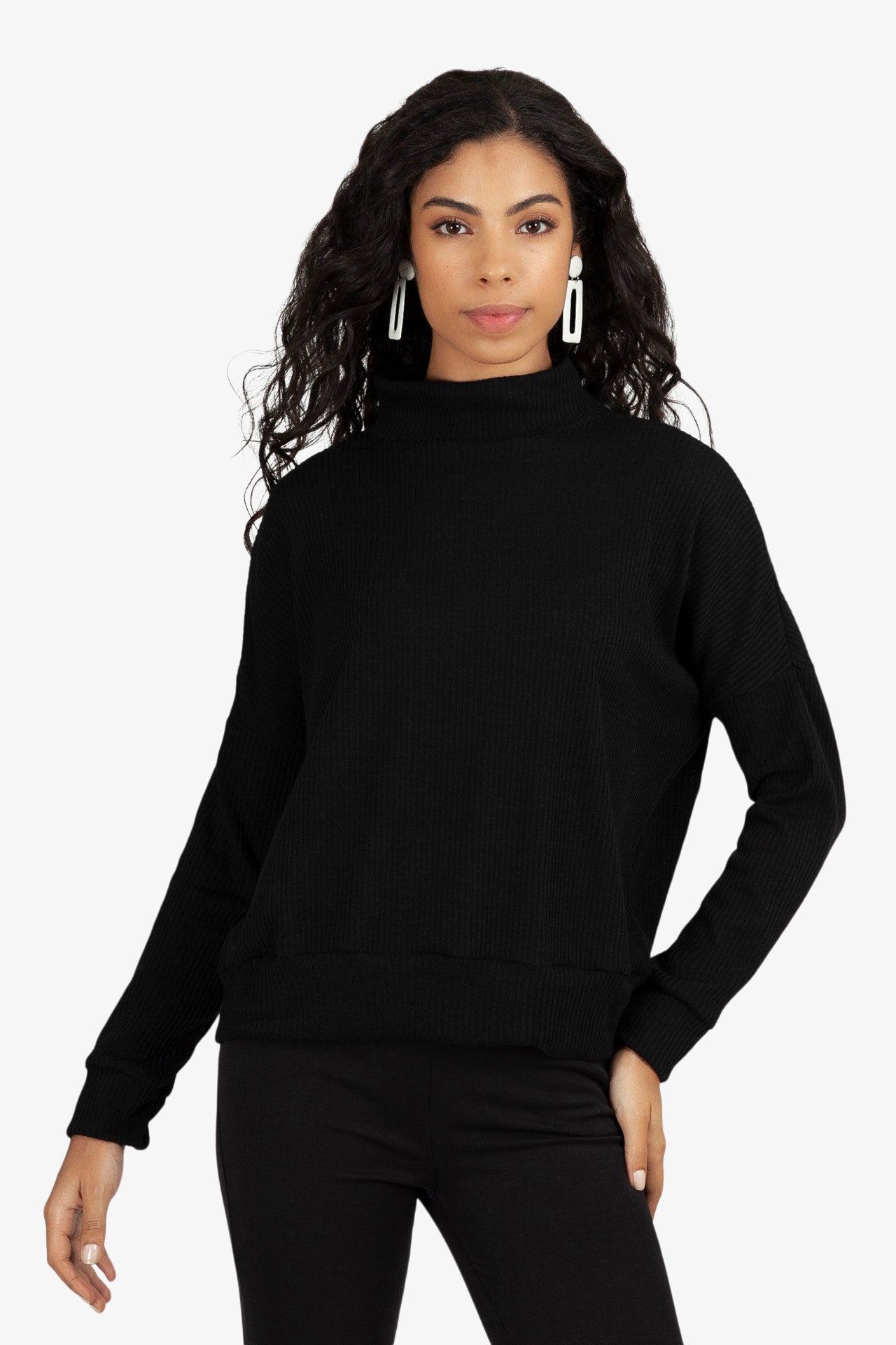 Épure Rib Jumper Black