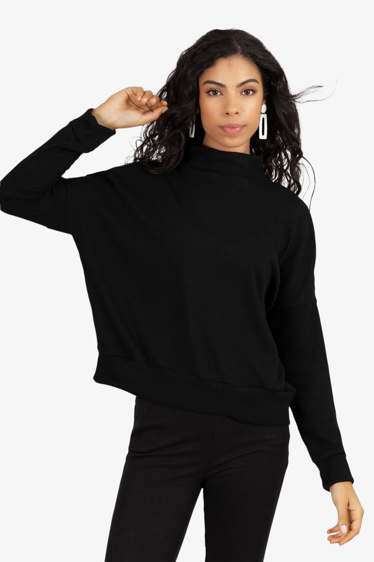 Épure Rib Jumper Black