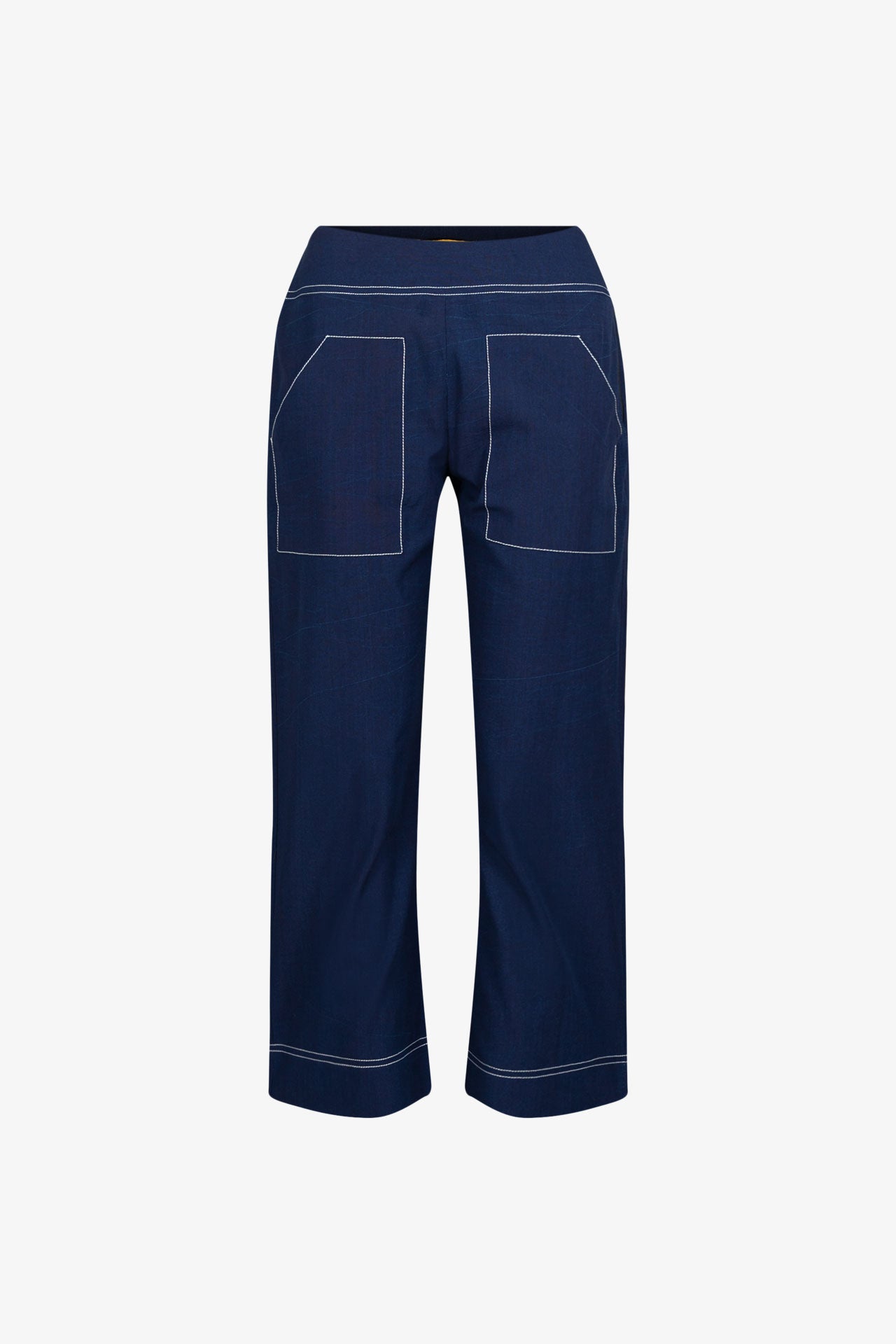 Chinesische blaue italienische Hose