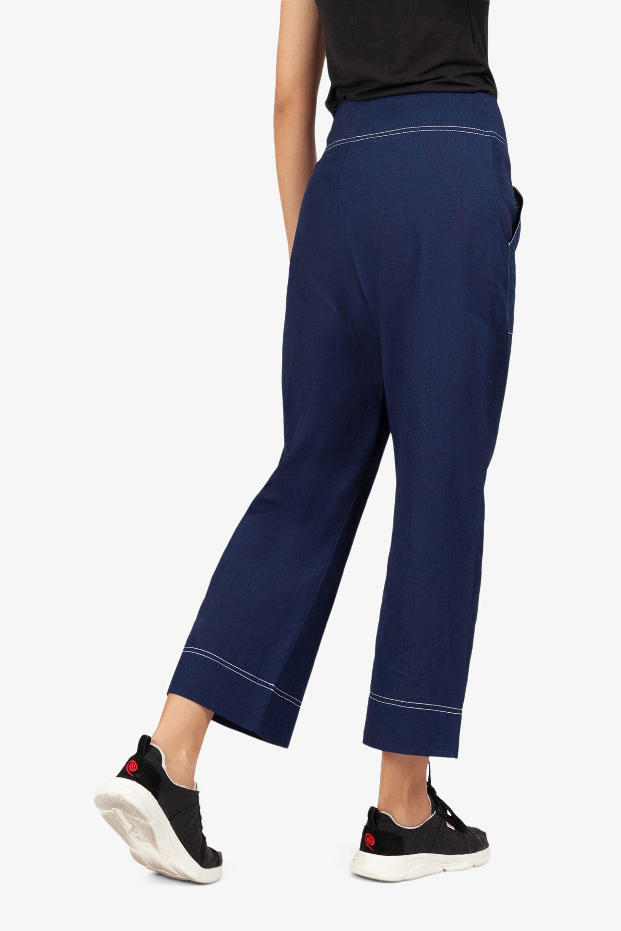 Chinesische blaue italienische Hose