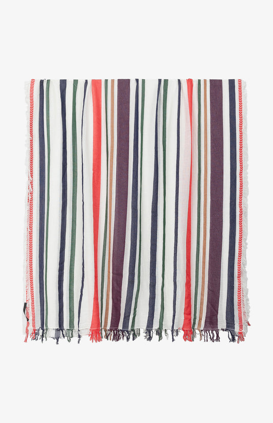 Bayadere Striped Scarf